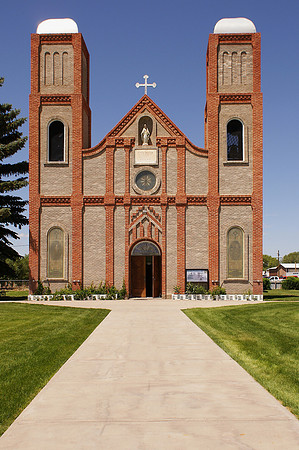 Oldest Church in Colorado - Conejos, CO