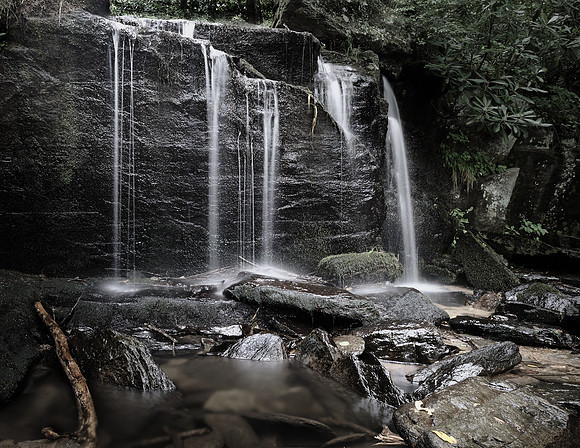 Green Mountain Creek Falls, Linville, North Carolina