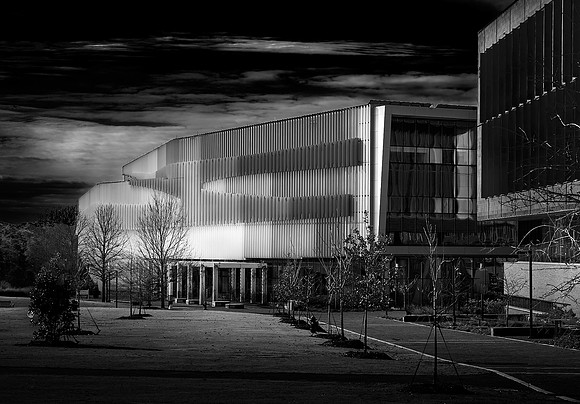 Hunt Library - East Facade - NC State University
