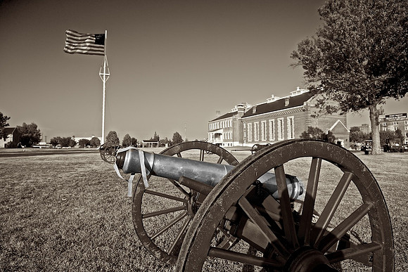 Canon at the Old Fort, Fort Smith, AR