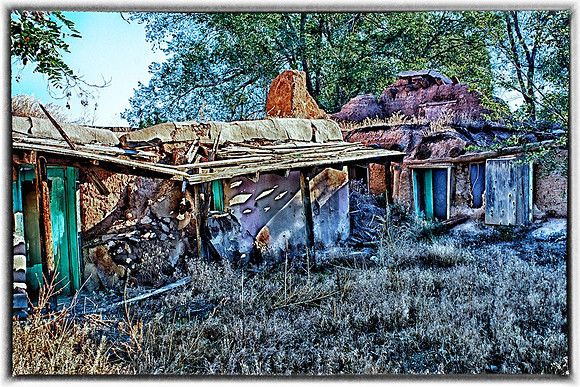Decaying Adobe near St. Francis of Assisi - Taos